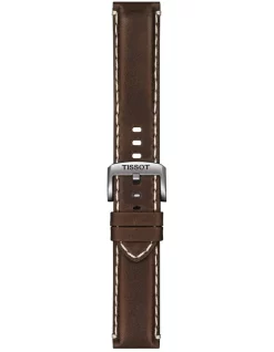 Brand new 🔥 Tissot Official Leather 22mm ⌚ Watch Strap In Brown 💯