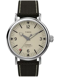 Top 10 👍 Timex Standard TW2V44100 Leather ⌚ Watch In Brown ✔️