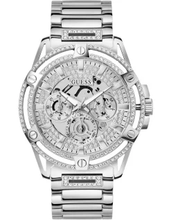 Best deal π Guess King GW0497G1 Stainless Steel β Watch In Silver π―
