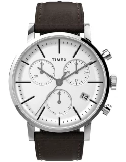 Best Sale β Timex Midtown Stainless Steel TW2V36600 β Watch In Black π₯°