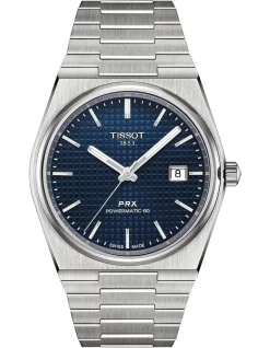 Budget 🌟 Tissot PRX Powermatic 80 T1374071104100 Automatic ⌚ Watch In Blue 🔔