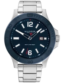 Best reviews of ❤️ Tommy Hilfiger Ryan Ionic Plated Stainless Steel Gent's ⌚ Watch In Blue ✨