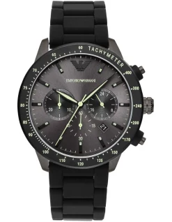 Best deal π Emporio Armani Chronograph 43mm Black β Watch AR11410 π
