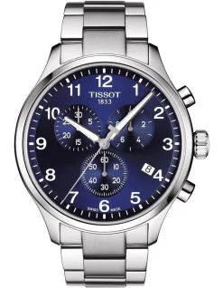 Best Pirce 💯 Tissot Chrono XL Classic T1166171104701 ⌚ Watch In Blue 💯