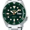 Outlet 💯 Seiko 5 Sports Automatic 42.5mm Green Dial Silver ⌚ Watch SRPD63K 🔔