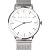 Cheapest 🧨 Mon Choux Classic Mesh ⌚ Watch 38mm In White/Silver 🎉