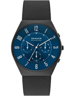 Flash Sale 🧨 Skagen Grenen Chronograph SKW6841 ⌚ Watch In Blue/Black 🌟