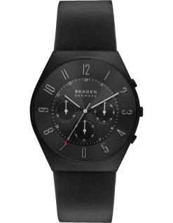 Hot Sale 🎉 Skagen Grenen Chronograph SKW6843 ⌚ Watch In Black ❤️