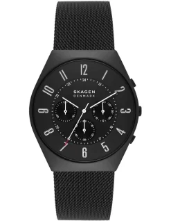 Best reviews of 😍 Skagen Grenen Chronograph SKW6822 ⌚ Watch In Black 😉