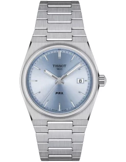 Promo ❤️ Tissot PRX 35mm T1372101135100 ⌚ Watch In Light Blue 😍