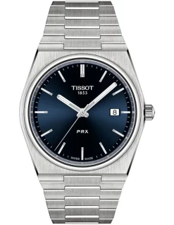 Best deal 🤩 Tissot PRX T1374101104100 ⌚ Watch In Blue 😉
