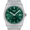 Promo ❤️ Tissot PRX T1374101109100 ⌚ Watch In Green/Silver 👍