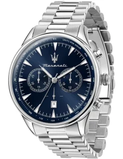 New 😉 Maserati Tradizione R8873646005 Dial ⌚ Watch In Blue 🛒
