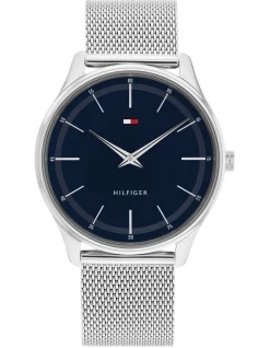 Best deal π Tommy Hilfiger Adrian Stainless Steel Dial Gent's 1710468 β Watch In Navy β¨