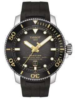 Budget π Tissot Seastar 2000 Professional Powermatic 80 T1206071744101 Automatic β Watch In Black π