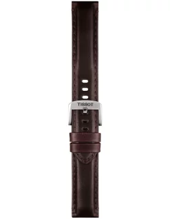 Outlet ⌛ Tissot Official Leather 20mm ⌚ Watch Strap In Brown 😀