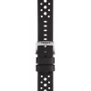 Budget 🔥 Tissot Official Leather 22mm ⌚ Watch Strap In Black 👍