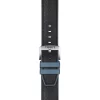 Flash Sale ❤️ Tissot Official Leather And Rubber 22mm ⌚ Watch Strap In Blue 🥰