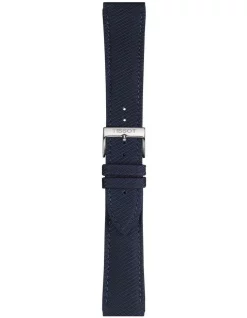 Wholesale 🛒 Tissot Official Textile 22mm ⌚ Watch Strap In Blue 🔥