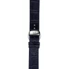 Best Sale 🎉 Tissot Official Leather 19mm ⌚ Watch Strap In Blue ⌛