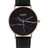 Top 10 🛒 La Enviro Pineapple Leather Rose Gold Black Strap Marble 40 Mm ⌚ Watch 💯
