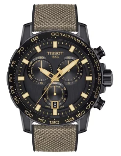 Best Pirce 🎉 Tissot Supersport Chrono T1256173705101 ⌚ Watch In Black 🎉