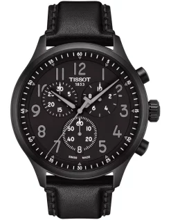 Discount 🎉 Tissot Chrono XL Vintage T1166173605200 ⌚ Watch In Black 😍