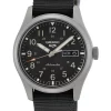 Flash Sale ❤️ Seiko 5 Sports Black Dial Nato Strap Silver Automatic ⌚ Watch 🌟