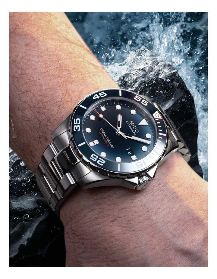 Flash Sale β Mido Ocean Star Diver 600 Automatic β Watch 𧨠- Image 4