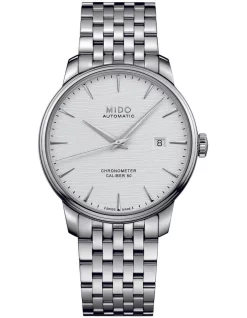 Cheap ⭐ Mido Baroncelli Chronometer Silicon Gent Automatic ⌚ Watch ⭐