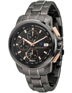 Buy π Maserati Successo Solar 45mm Gunmetal β Watch R8873645001 π₯°