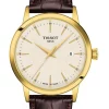 Outlet ⌛ Tissot Classic Dream T1294103626100 ⌚ Watch In Gold ✨