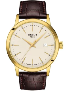 Outlet ⌛ Tissot Classic Dream T1294103626100 ⌚ Watch In Gold ✨