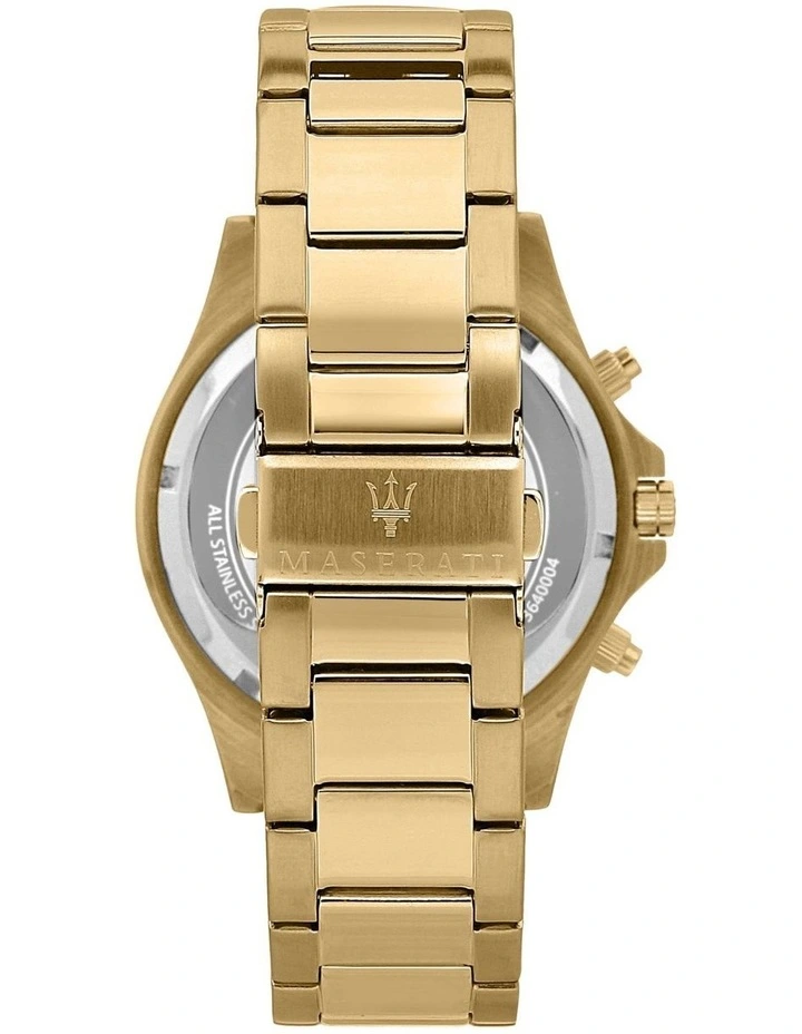 Cheapest π Maserati Sfida Chrono 44mm Gold Bracelet β Watch R8873640008 βοΈ - Image 3