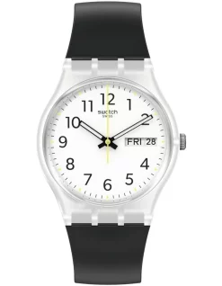 Budget 😀 Swatch RINSE REPEAT BLACK ⌛