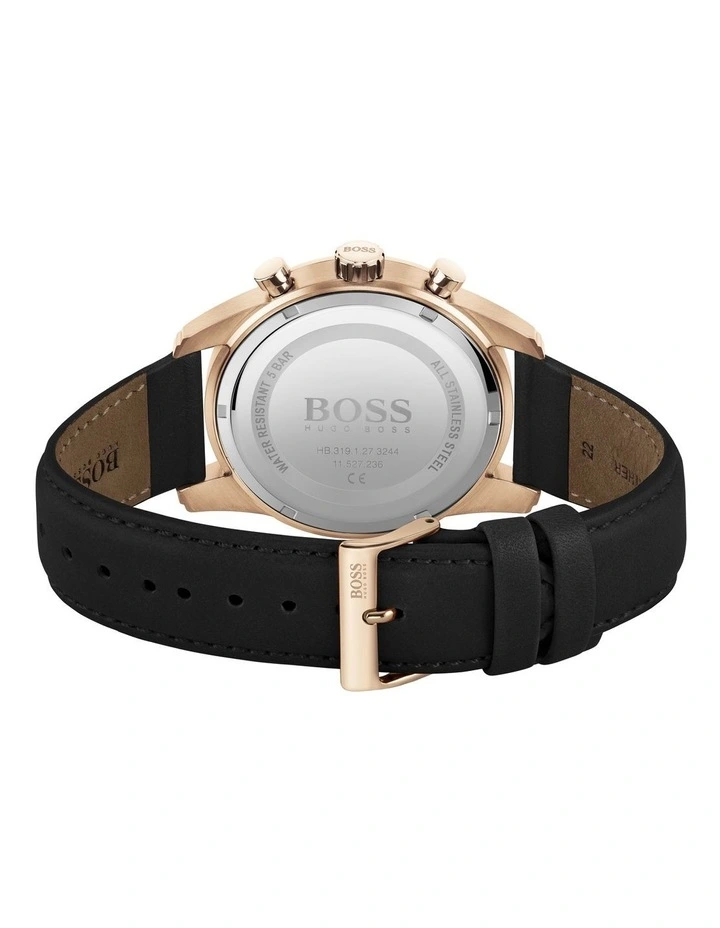 Best Sale β HUGO BOSS Skymaster 44mm Blue Leather β Watch 1513783 π - Image 3