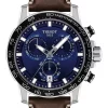 Cheap 🥰 Tissot Supersport Chrono T1256171604100 ⌚ Watch In Blue 😍