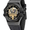 Cheap 🌟 Maserati R8821108036 Potenza Black ⌚ Watch 💯