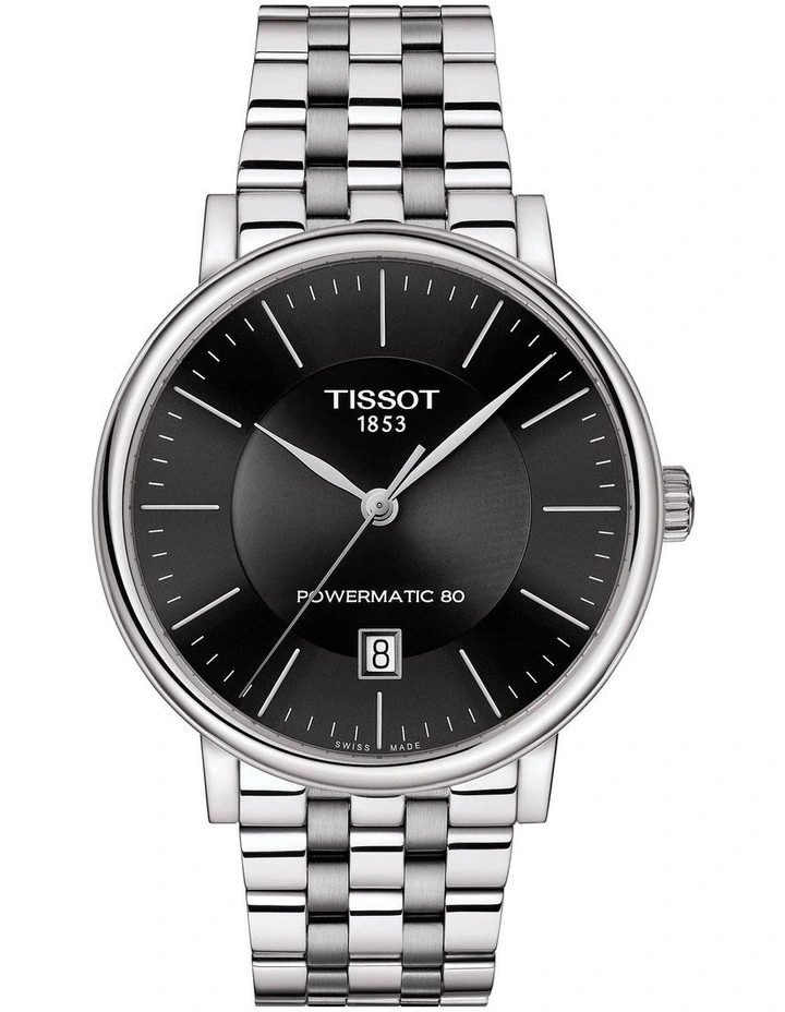 Best reviews of ✨ Tissot Carson Premium Powermatic 80 T1224071105100 Automatic ⌚ Watch In Black 🎁 1 Best reviews of ✨ Tissot Carson Premium Powermatic 80 T1224071105100 Automatic ⌚ Watch In Black 🎁