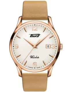 Buy 😀 Tissot Heritage Visodate T1184103627701 ⌚ Watch In Rose Gold 🌟