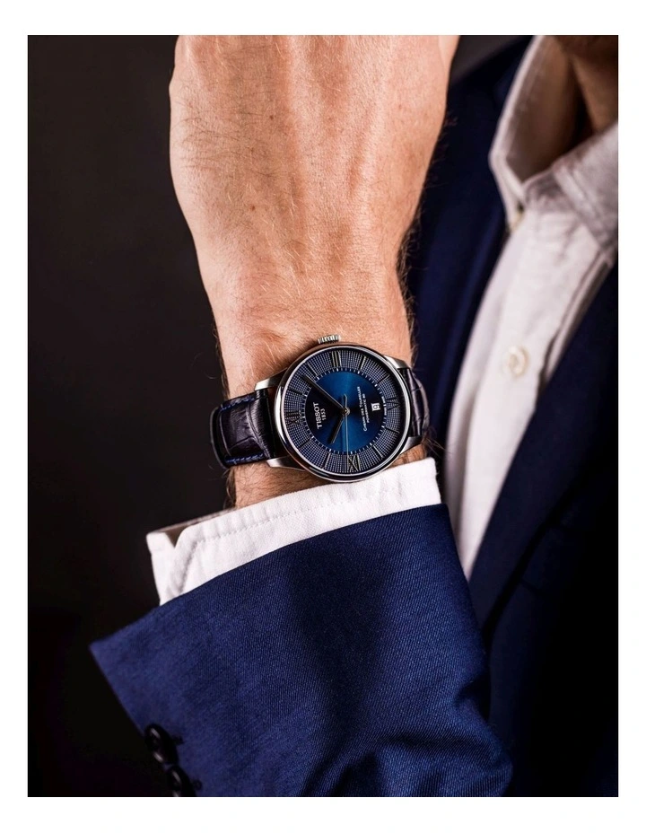 Flash Sale π Tissot Chemin Des Tourelles Powermatic 80 T0994071604800 Automatic β Watch In Blue π - Image 2