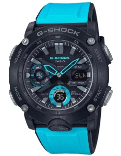 Flash Sale 😍 G-Shock GA2000 Carbon Core Series Blue/Black Sports ⌚ Watch With Interchangable Band 🤩
