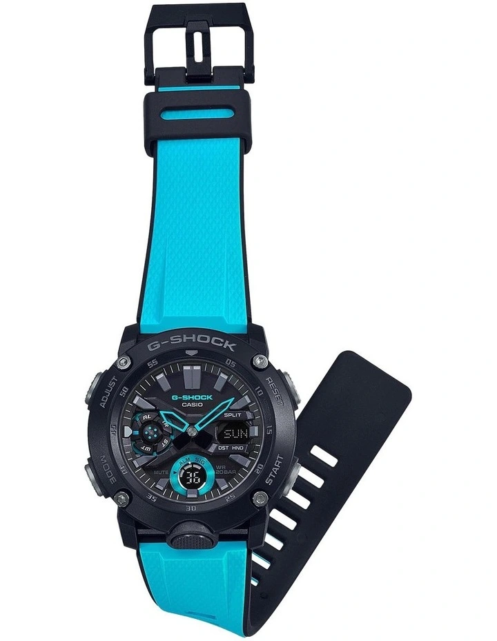 Flash Sale ๐ G-Shock GA2000 Carbon Core Series Blue/Black Sports โ Watch With Interchangable Band ๐คฉ - Image 2