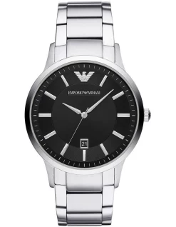Cheapest 🥰 Emporio Armani Silver Tone Analogue ⌚ Watch AR11181 😀