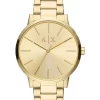 Brand new ⌛ Armani Exchange Gold Tone Analogue ⌚ Watch AX2707 😉