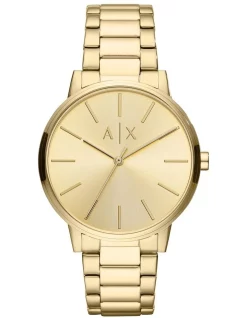 Brand new ⌛ Armani Exchange Gold Tone Analogue ⌚ Watch AX2707 😉