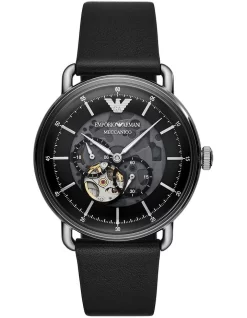 Outlet 😉 Emporio Armani Black Analogue ⌚ Watch AR60026 🛒