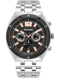 Best reviews of 👏 Police Kediri 46mm Silver Metal Strap ⌚ Watch PL.15995JSTU/61M 😍