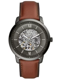 Flash Sale ⭐ Fossil Neutra Brown Analogue ⌚ Watch ME3161 🤩