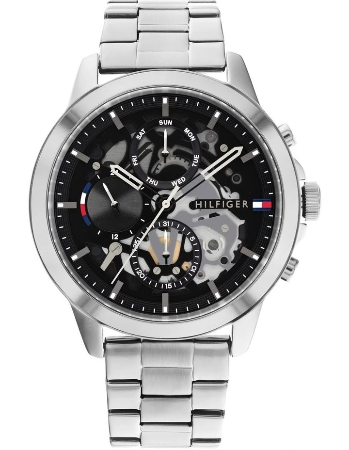 Top 10 π Tommy Hilfiger Henry Stainless Steel Dial Gent's 1710477 β Watch In Black π§¨